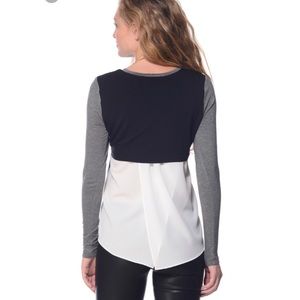 Abbeline Colorblock Long Sleeve Top